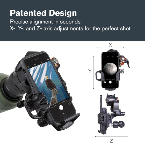Celestron (81055) NexYZ 3-Axis Universal Smartphone Adapter