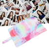 STELA 96 Pockets Mini Film Photo Album Book Compatible with Instant Mini LiPlay 11 9 8 7s 70 90 Link Instant Camera 3 Inch Polaroid Picture Name Card Holder (Pink tie-dye)