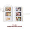 Stela 96 Pockets Mini Film Photo Album Book Compatible with Instant Mini LiPlay Link Instant Camera (Purple Ripple)