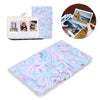 Stela 96 Pockets Mini Film Photo Album Book Compatible with Instant Mini LiPlay Link Instant Camera (Purple Ripple)