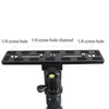 Stela PU-300A dslr quick release plate tripod head mount adapter plate for arca swiss clamp camera tripod monopod with 1/4 inch screw