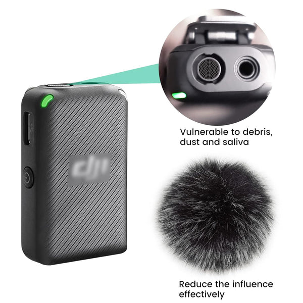 STELA Windscreens Compatible with DJI MIC Wireless Lavalier Microphone(1 pcs)