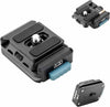 Fotopro RZ-3 Quick Release Camera Mount, Quick Setup Kit with 1/4 Screw, Adapter for DSLR/Mirrorless Camera Tripod Stabilizer Handheld Gimbal Monopod Slider