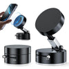 STELA A2 Foldable and Retractable Double Sided Vacuum Suction Cup Magnetic Phone Holder