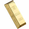 Stela Gold Brick Design Flame Lighter Pocket Lighter (golden)