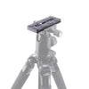 Stela PU-100A Quick Release Plate, 100mm Long Plate with 1/4"-20 Mounting Screw for Benro B0 B1 B2 J0 J1 N1 Arca Swiss Tripod Ball Head