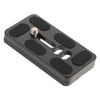Stela Pu-70A Camera Quick Release Plate Universal Mount for Tripod Ball Head .W/ 1/4 Inch Standard Screw Compatible with Arca Swiss | Metal Alloy