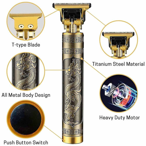 Stela Professional Hair Clipper With Adjustable Blade, Beard Trimmer and Shaver, Close Cut Precise Hair Machine, Body Trimmer