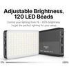 VIJIM VL120 LED on Camera Video Light,Mini Bi-Color Portable Photography Lighting