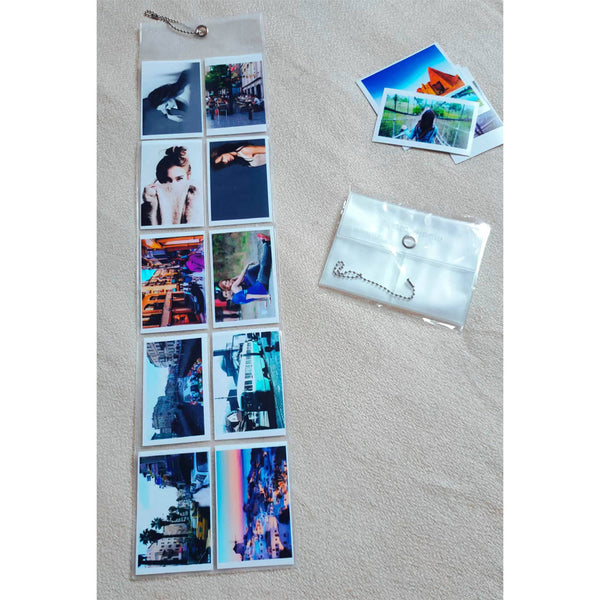 Stela 3 Inch PVC Hanging Photo Album for Fujifilm Instax Mini Films Holding 10 Photos